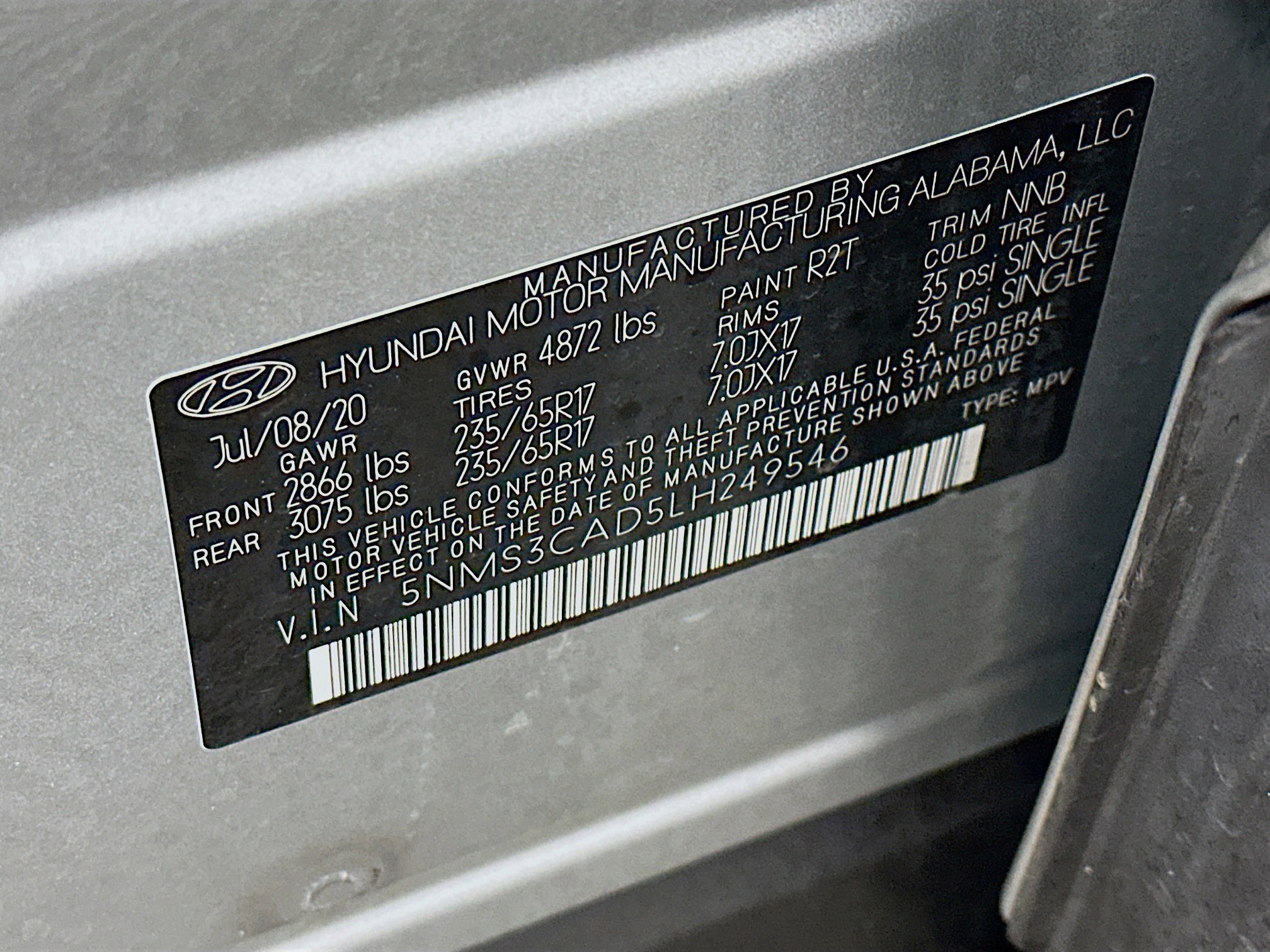 Used 2020 Hyundai Santa Fe SEL w/ Cargo Package image 12