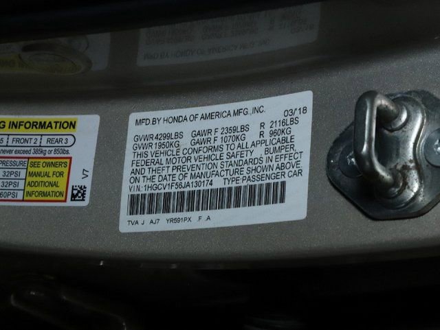 Used 2018 Honda Accord EX-L image 21