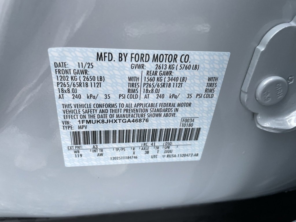 New 2026 Ford Explorer Tremor w/ Tremor Convenience Package image 48