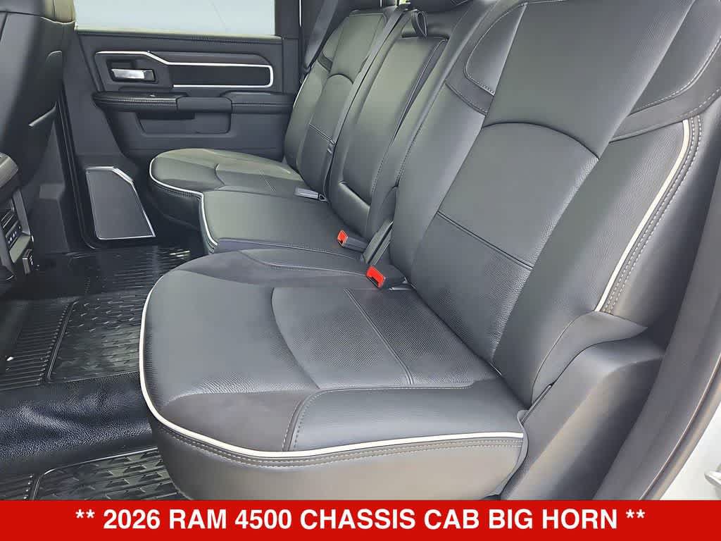 New 2026 RAM 4500 4x4 Crew Cab DRW w/ Laramie Trim Package image 21