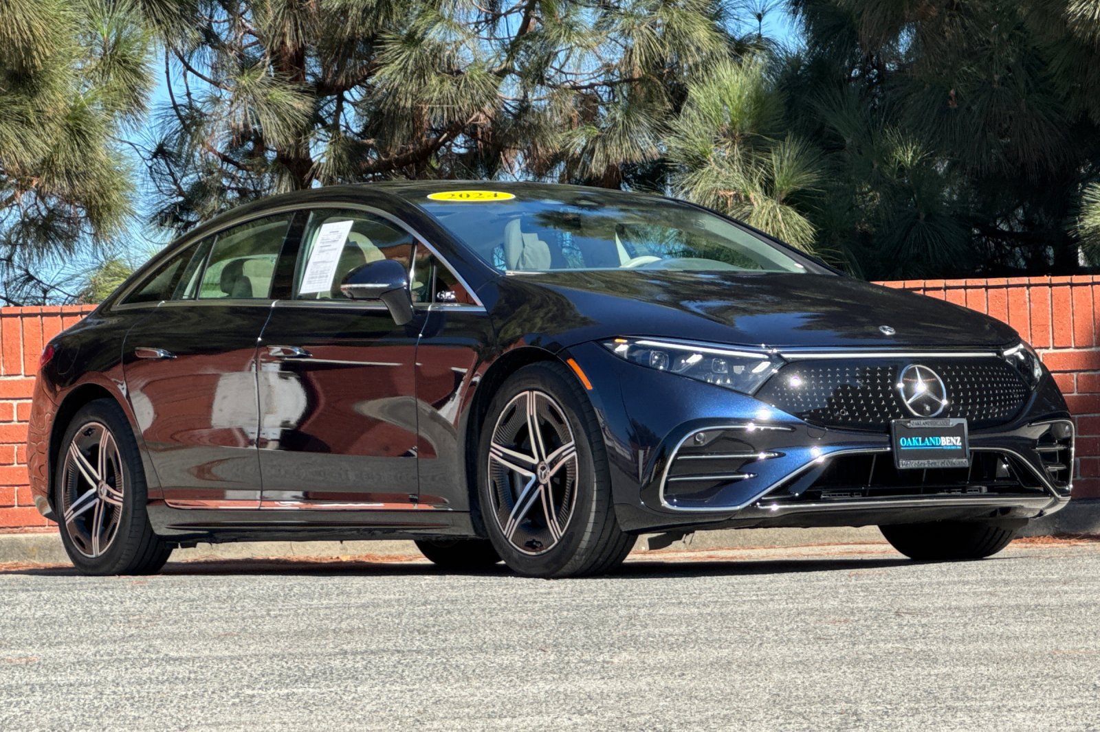 Certified 2024 Mercedes-Benz EQS 450+ 4MATIC Sedan image 2