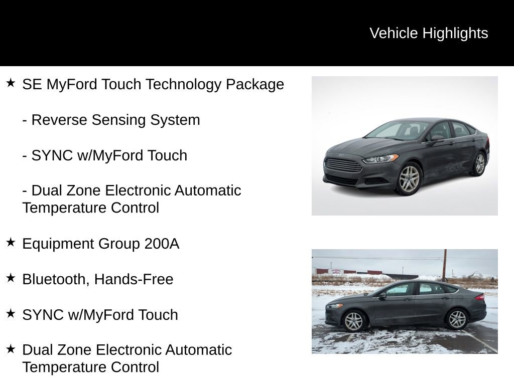 Used 2015 Ford Fusion SE image 5