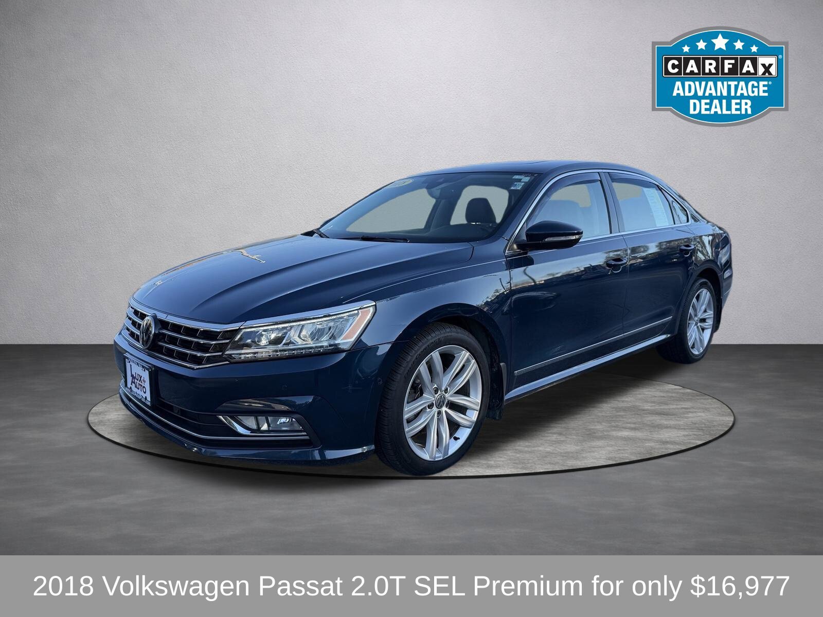Used 2018 Volkswagen Passat 2.0T SEL Premium FWD image 9