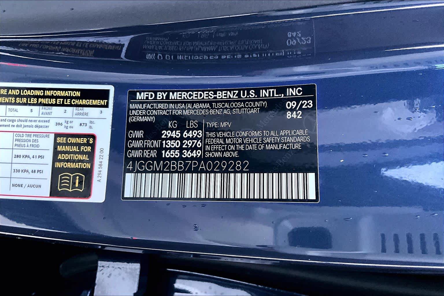 Used 2023 Mercedes-Benz EQE 350+ SUV image 28