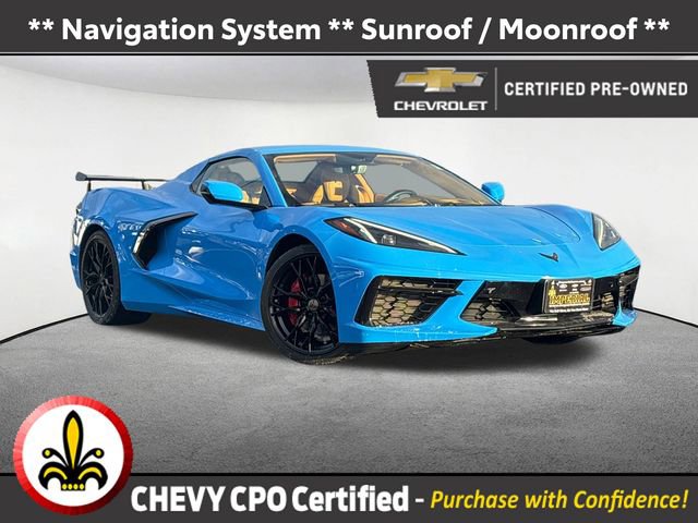 Certified 2023 Chevrolet Corvette Stingray Premium Conv w/ Battery Protection Package