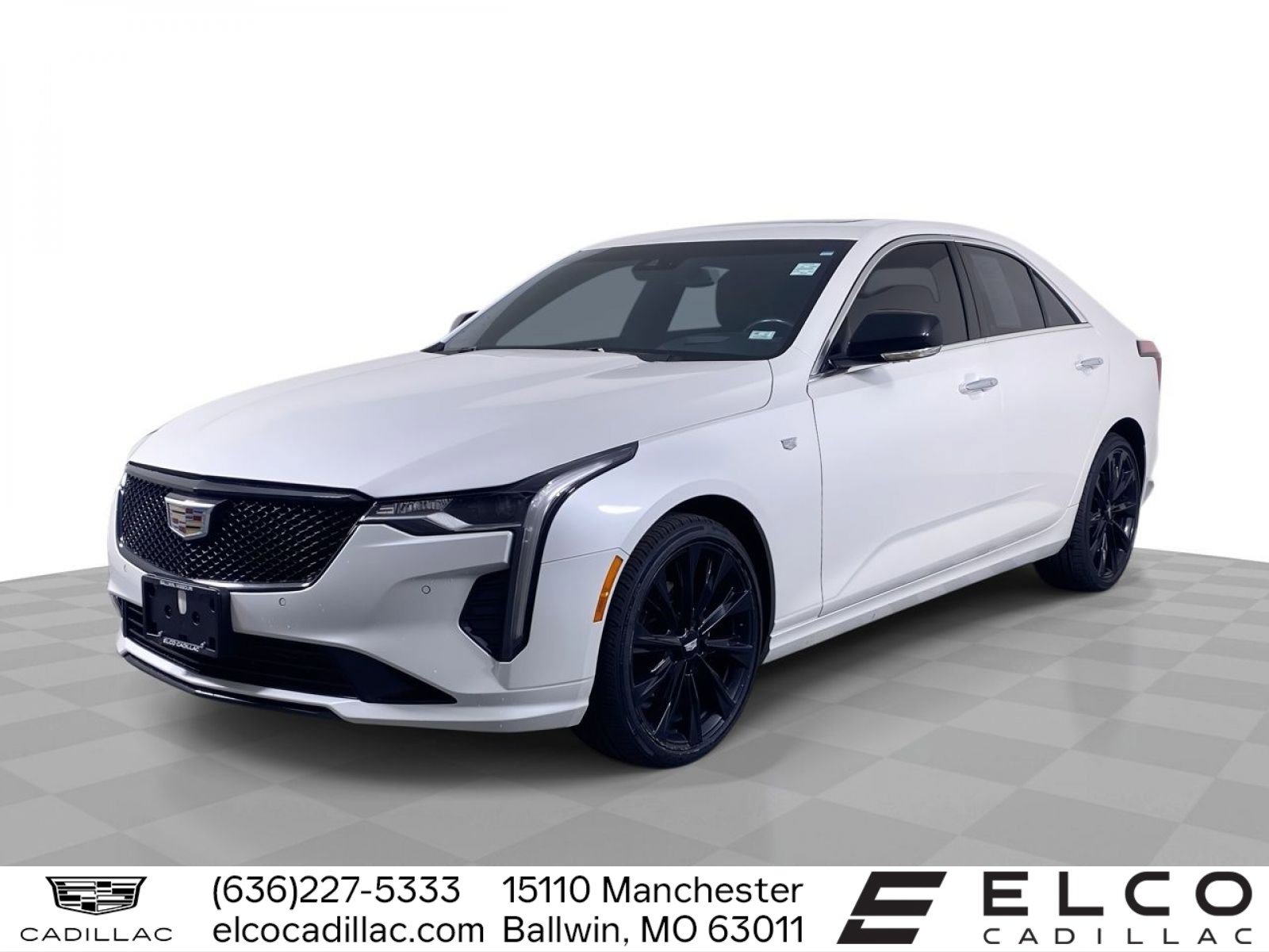 Certified 2023 Cadillac CT4 Premium Luxury w/ LPO, ONYX Package AWD/4WD image 1