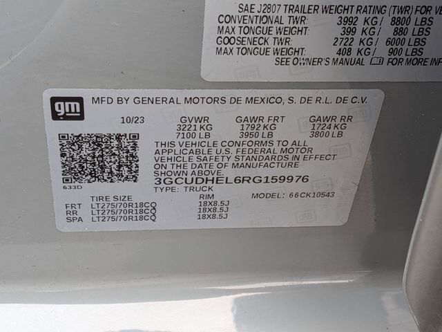 Used 2024 Chevrolet Silverado 1500 ZR2 w/ Technology Package image 43