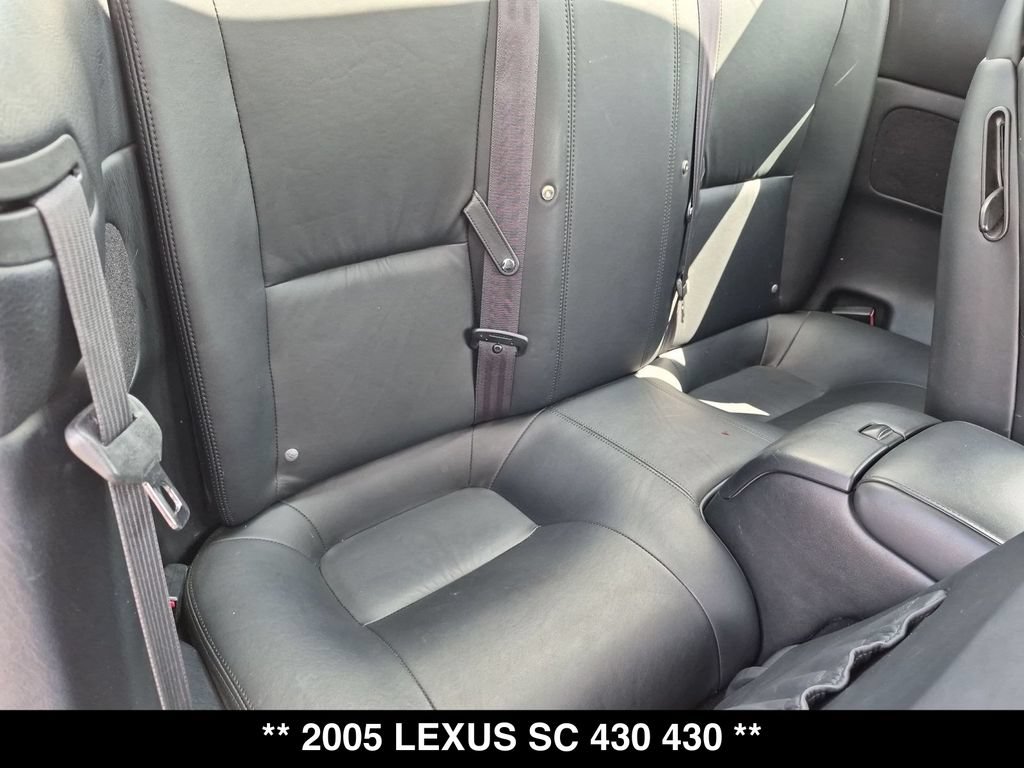 Used 2005 Lexus SC 430 Convertible w/ Preferred Accessory Pkg RWD image 22