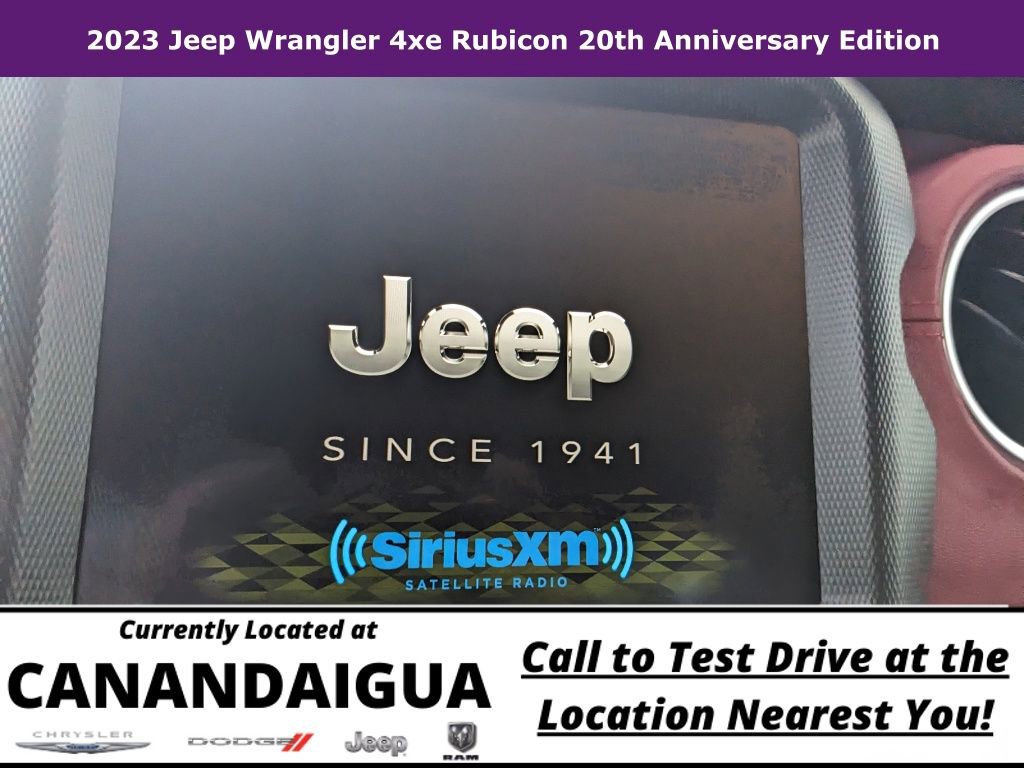 New 2023 Jeep Wrangler Unlimited Rubicon 4xe AWD/4WD image 32