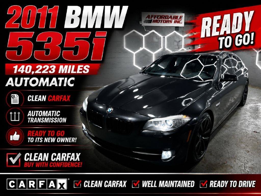 Used 2011 BMW 535i Sedan