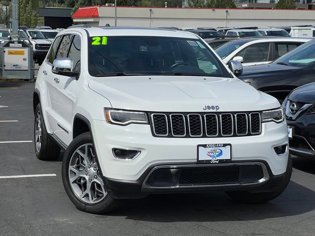 Used 2021 Jeep Grand Cherokee Limited w/ Sun & Sound Group AWD/4WD image 1