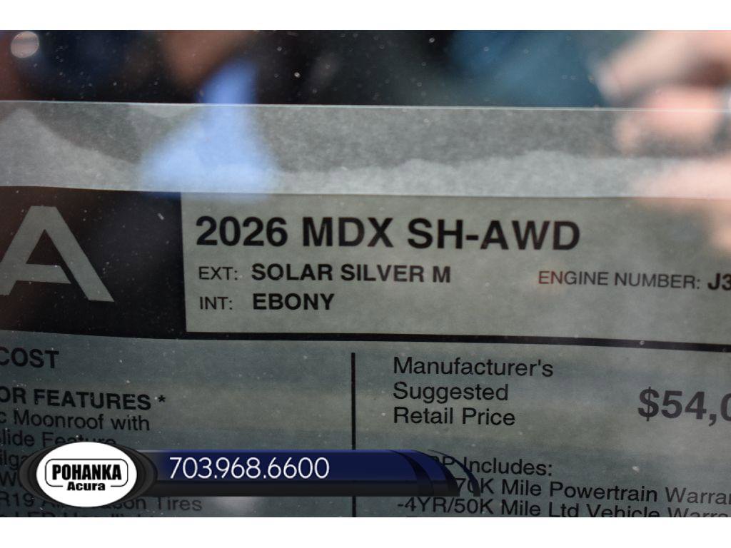 New 2026 Acura MDX SH AWD image 38