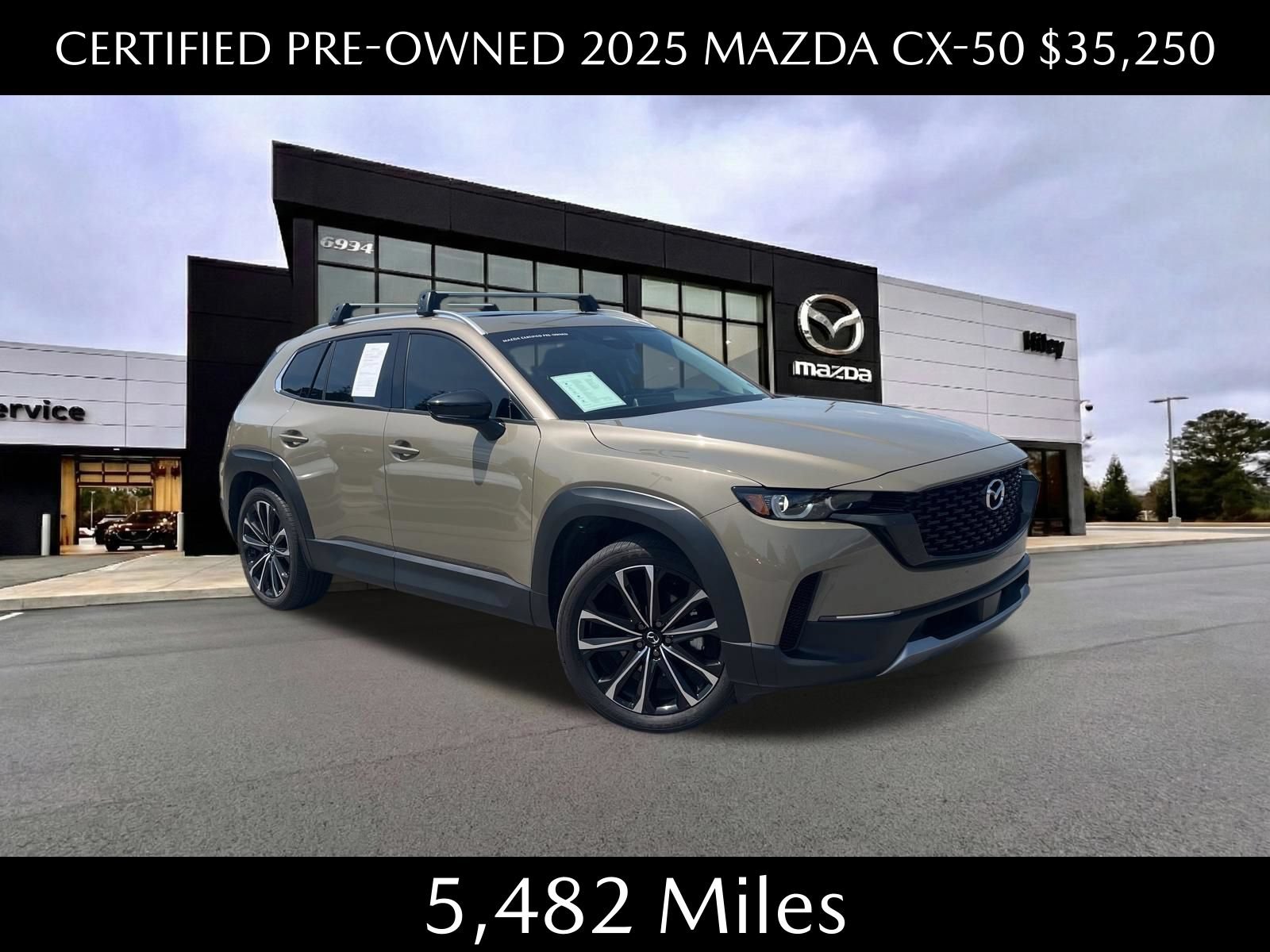 Certified 2025 MAZDA CX-50 AWD 2.5 Turbo w/ Weather Package