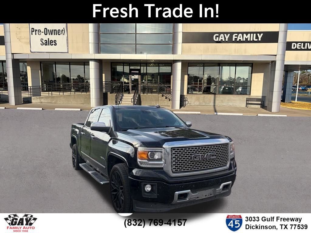 Used 2015 GMC Sierra 1500 Denali w/ Driver Alert Package RWD image 1