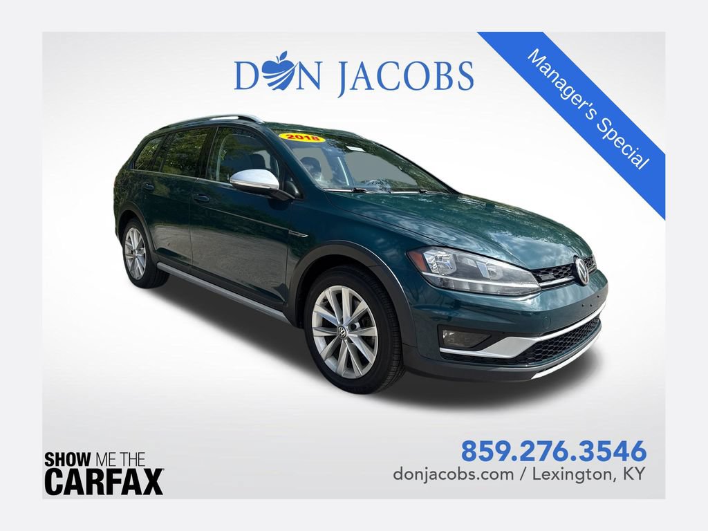 Used 2018 Volkswagen Golf Alltrack SE AWD/4WD 360° Tour