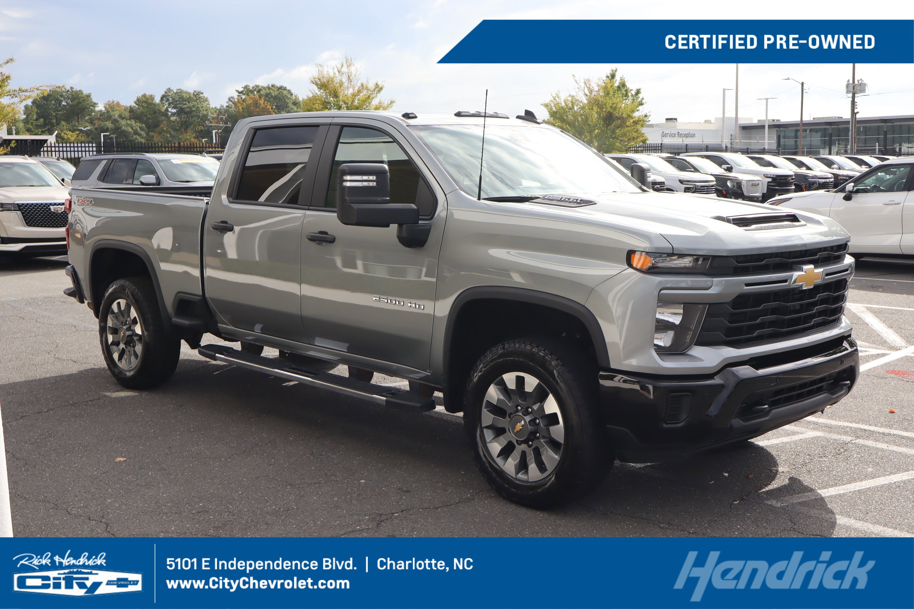 Certified 2025 Chevrolet Silverado 2500 Custom w/ Custom Value Package