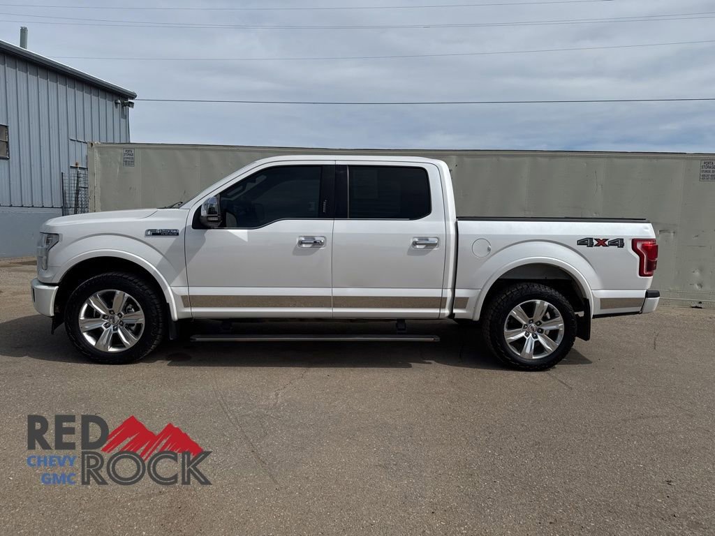 Used 2017 Ford F150 Platinum w/ Trailer Tow Package AWD/4WD image 8