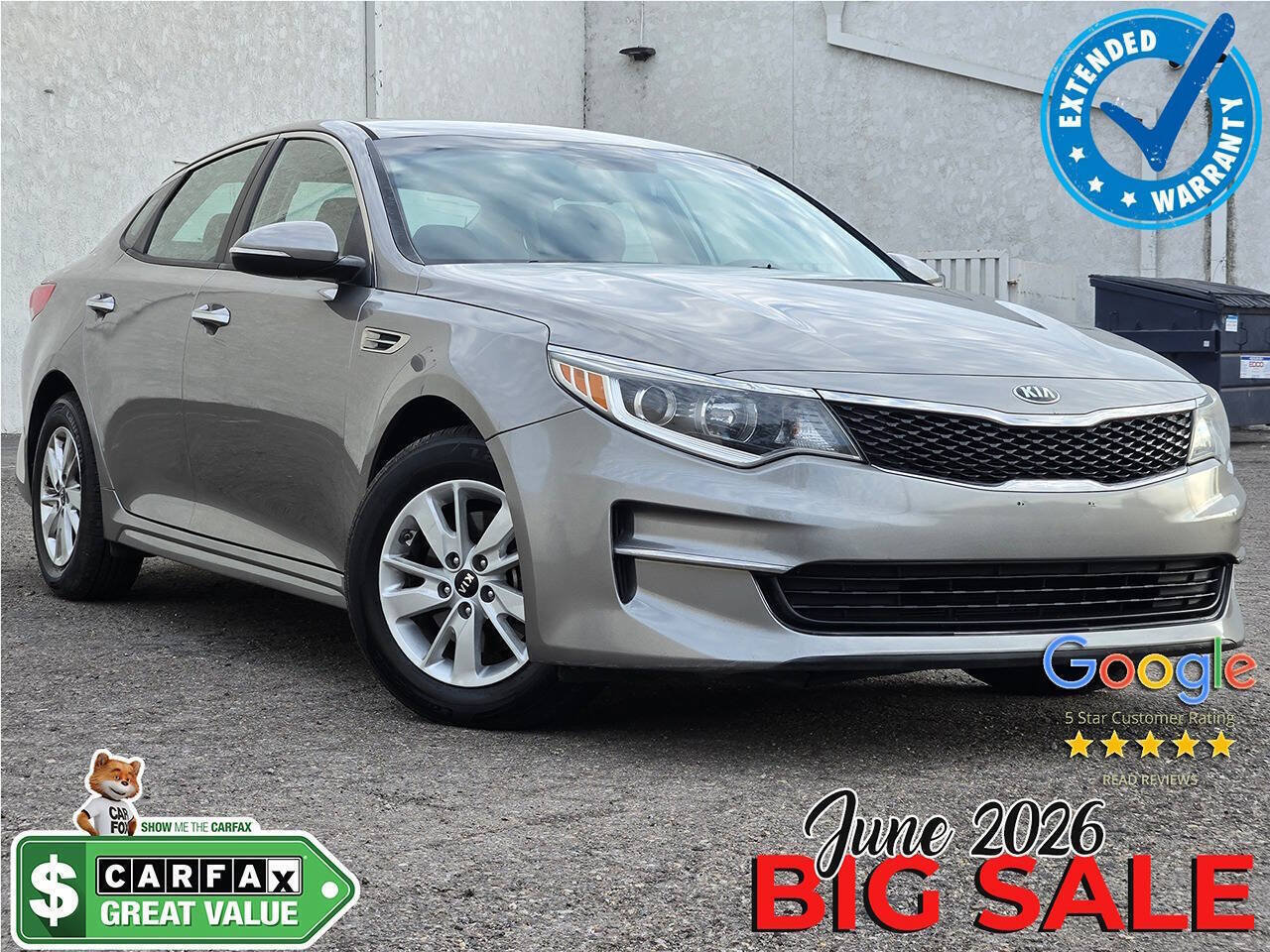 Used 2018 Kia Optima LX FWD image 1