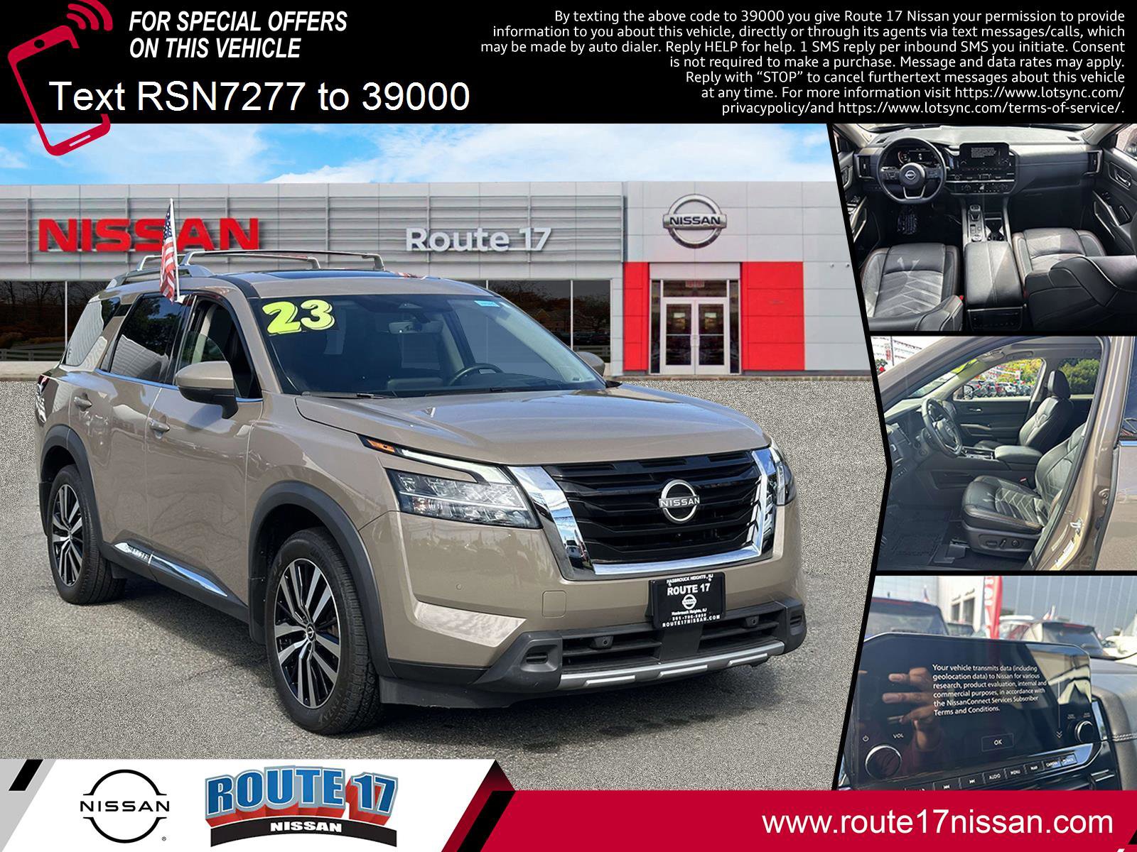 Used 2023 Nissan Pathfinder Platinum