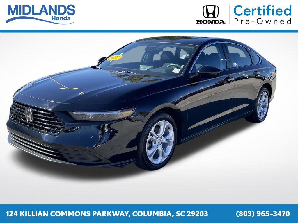 Certified 2025 Honda Accord LX image 3