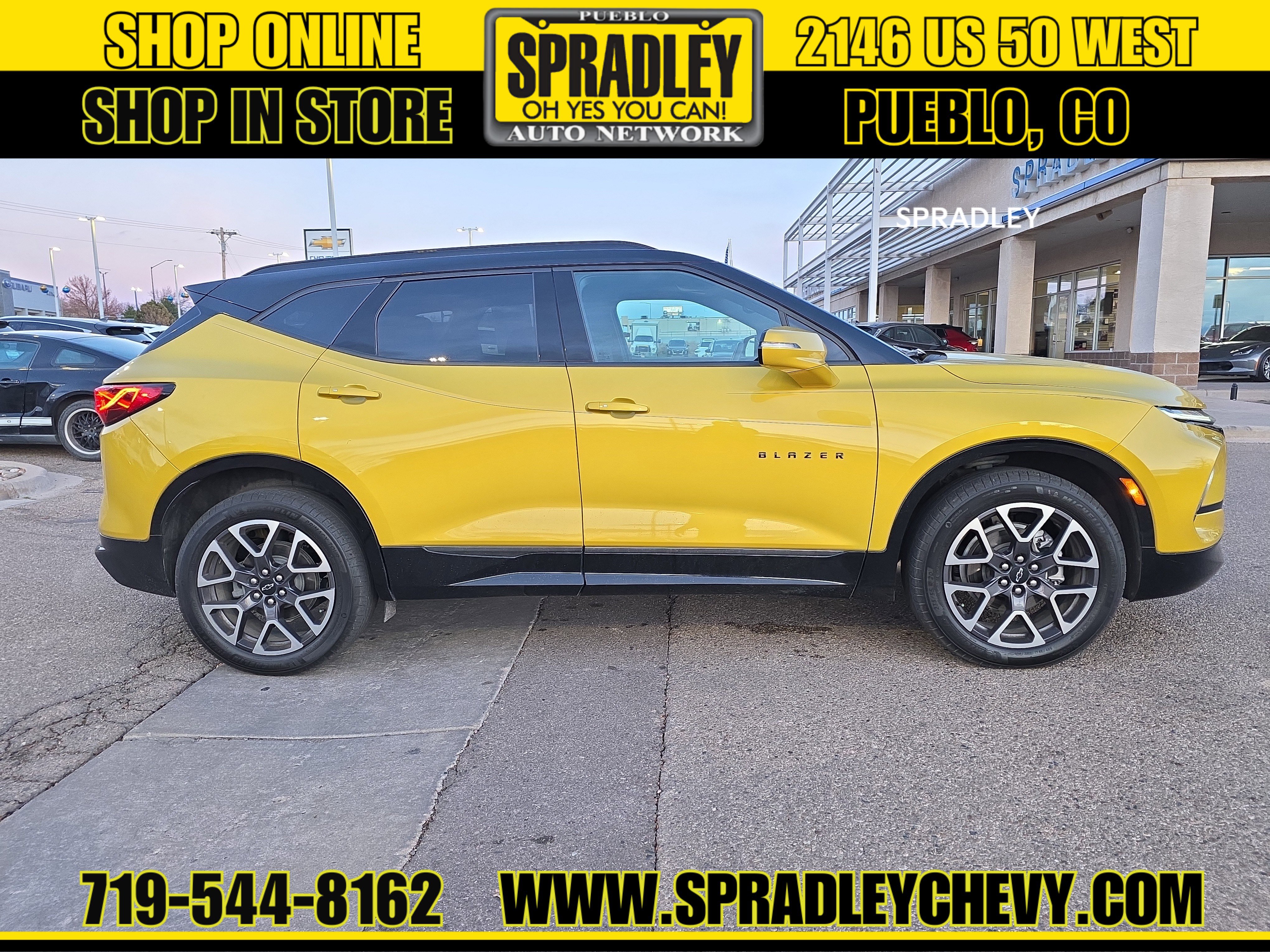 Used 2023 Chevrolet Blazer RS w/ LPO, Roadside Safety Package image 3