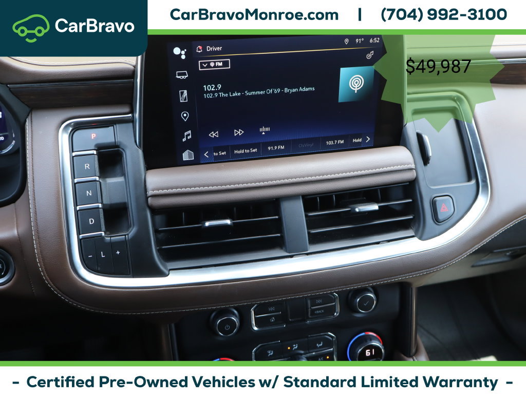 Certified 2022 Chevrolet Tahoe High Country AWD/4WD image 35