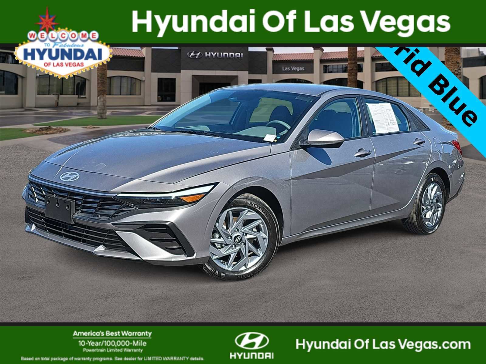 Used 2025 Hyundai Elantra Blue