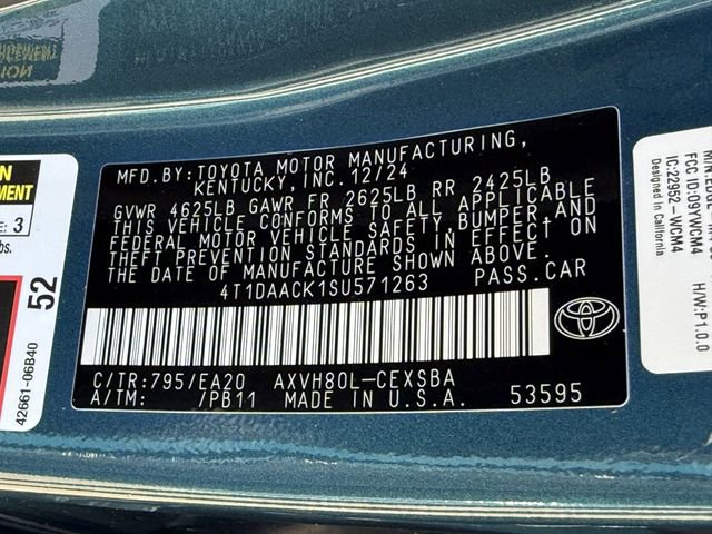 Certified 2025 Toyota Camry SE w/ Multimedia Upgrade Package image 31