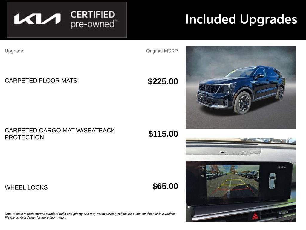 Certified 2024 Kia Sorento S AWD/4WD image 34