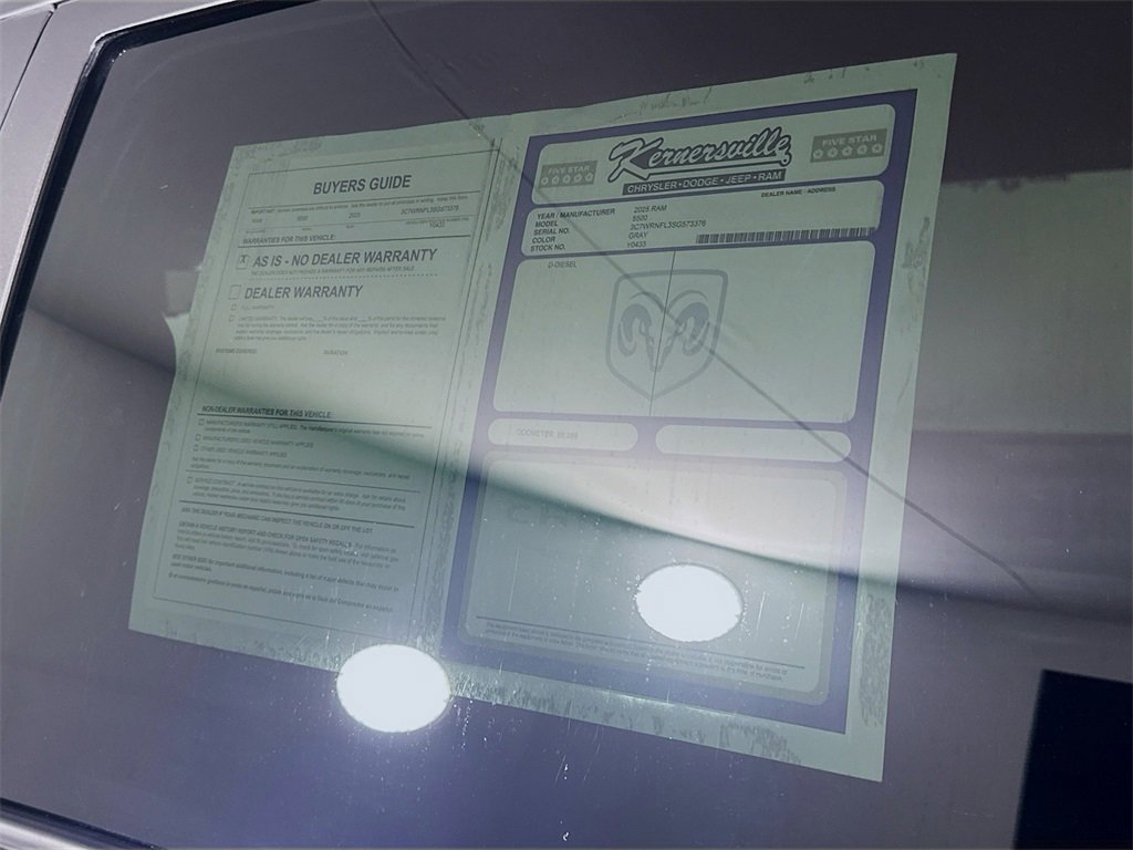 Used 2025 RAM 5500 Tradesman image 36