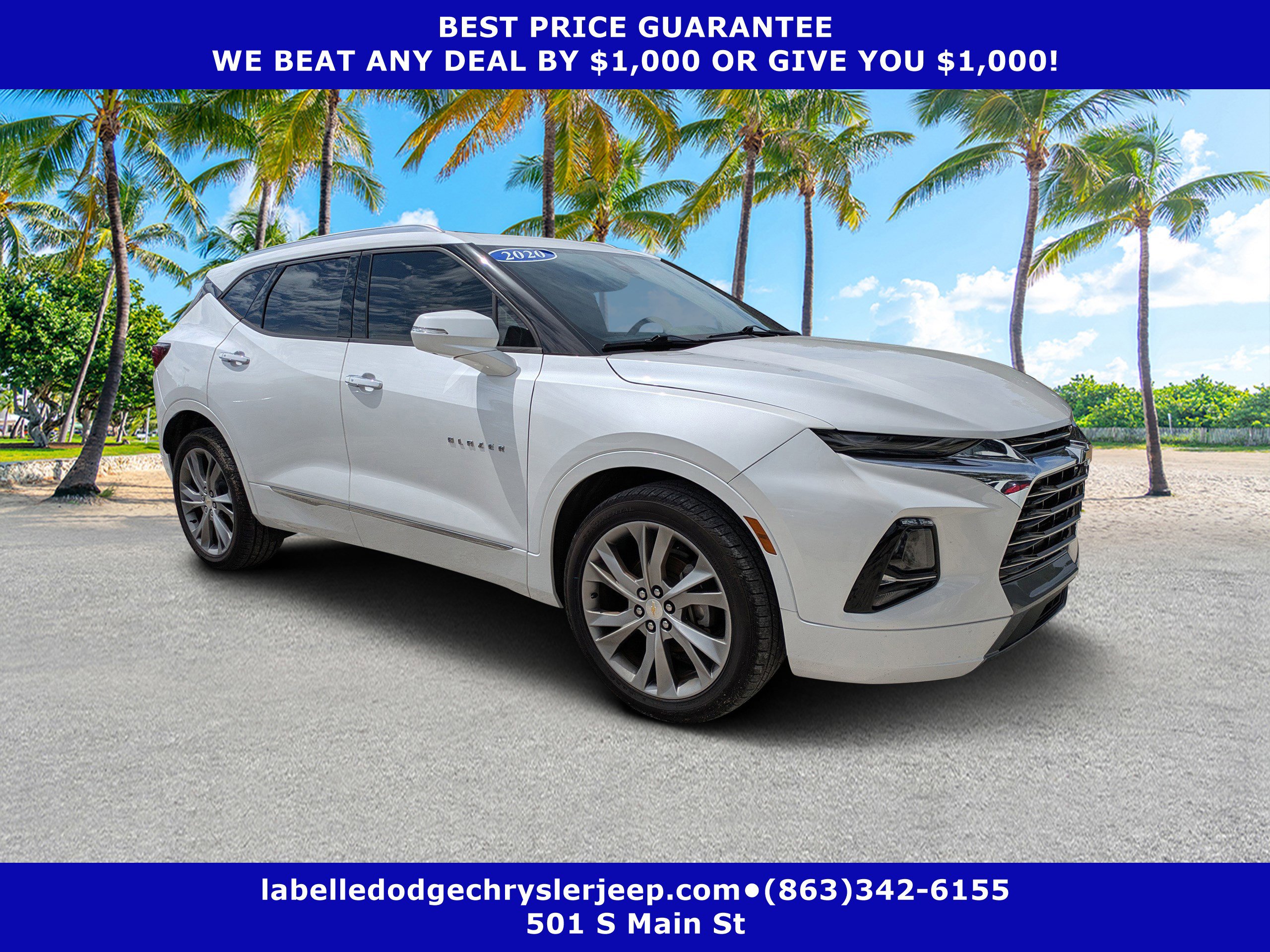Used 2020 Chevrolet Blazer Premier w/ Driver Confidence II Package