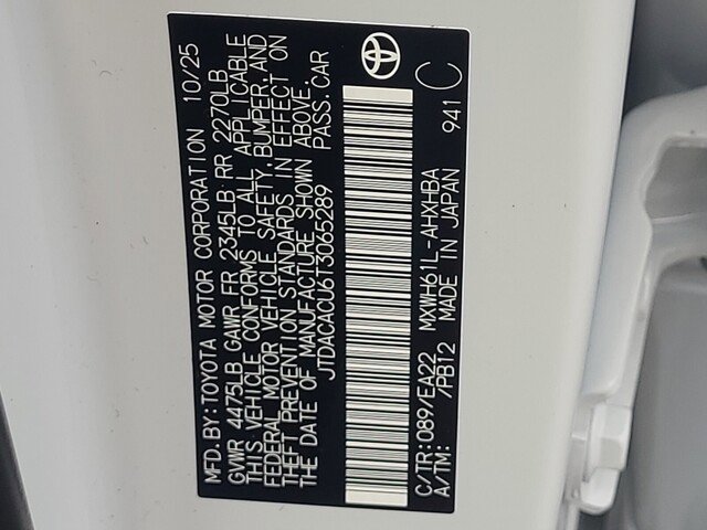 New 2026 Toyota Prius Plug-In Hybrid FWD image 29