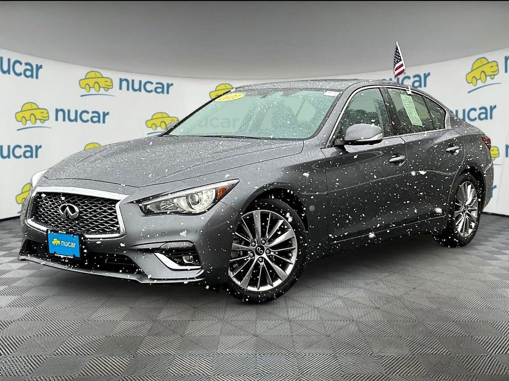 Used 2022 INFINITI Q50 Luxe AWD/4WD image 3