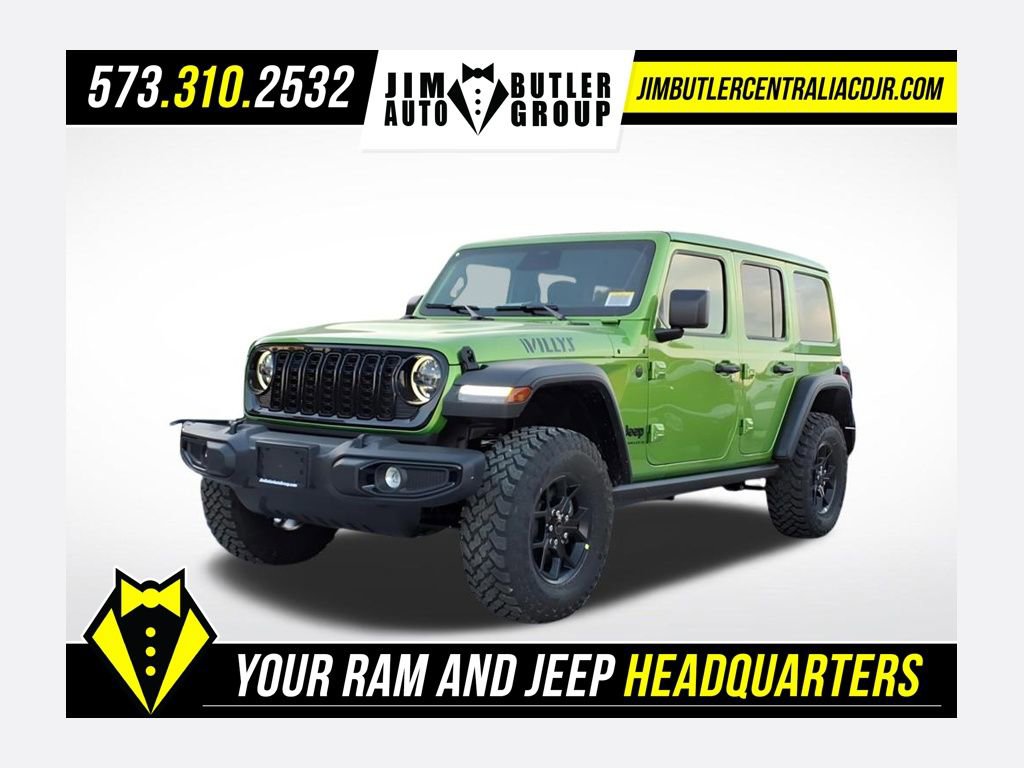 New 2026 Jeep Wrangler Willys