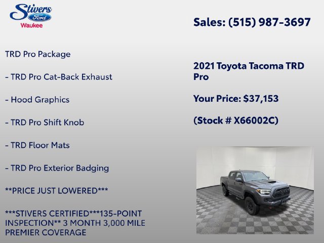 Used 2021 Toyota Tacoma TRD Pro AWD/4WD image 22