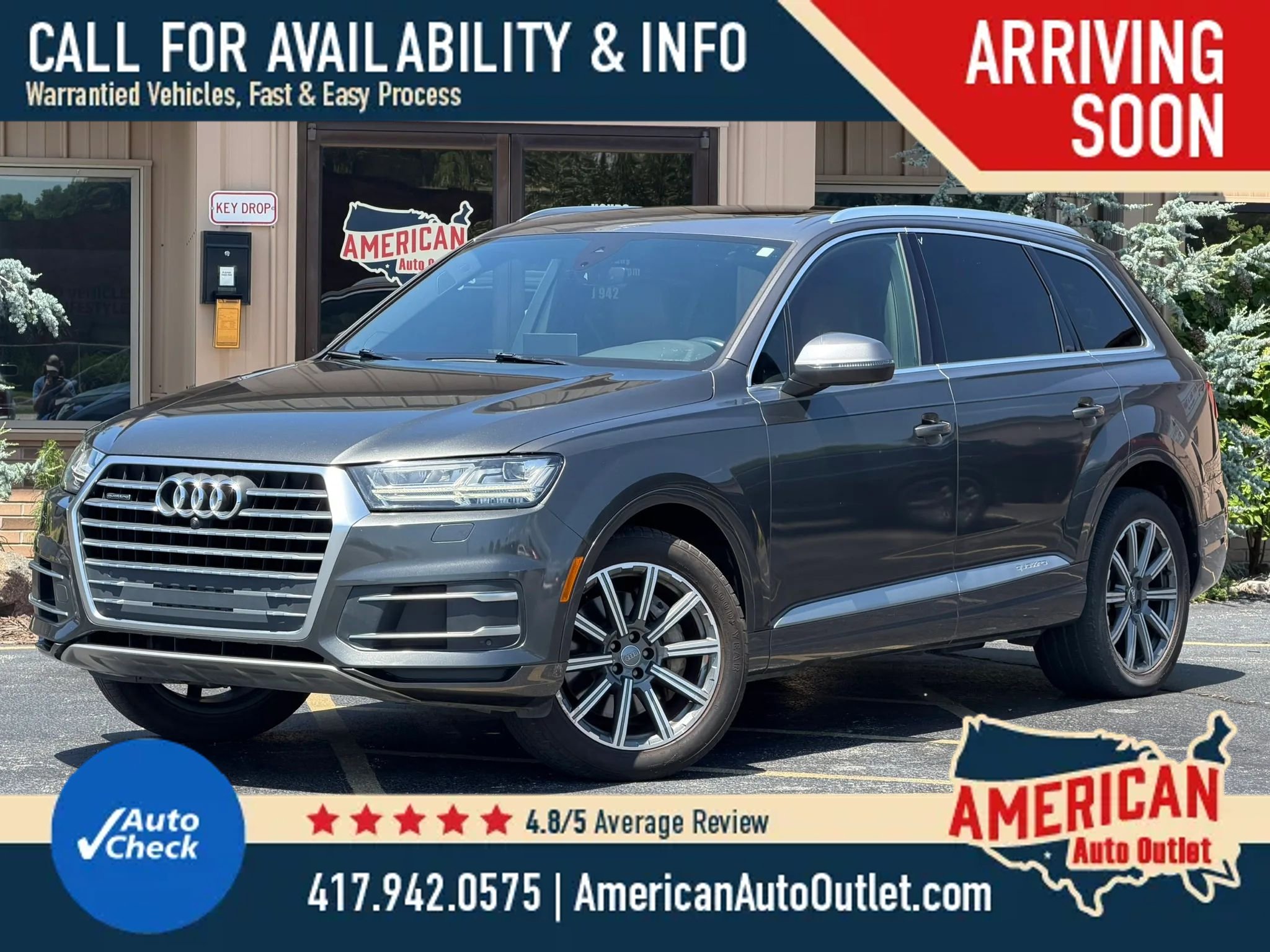 Used 2019 Audi Q7 2.0T Premium Plus w/ Premium Plus Package AWD/4WD image 2