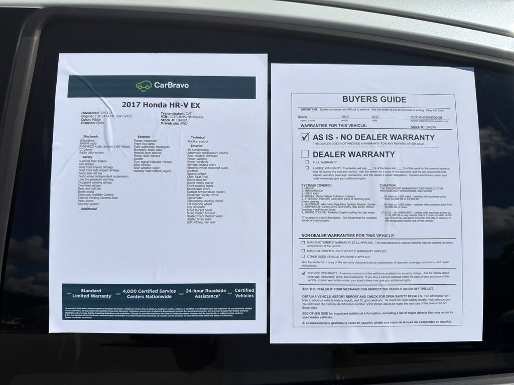 Used 2017 Honda HR-V EX image 30