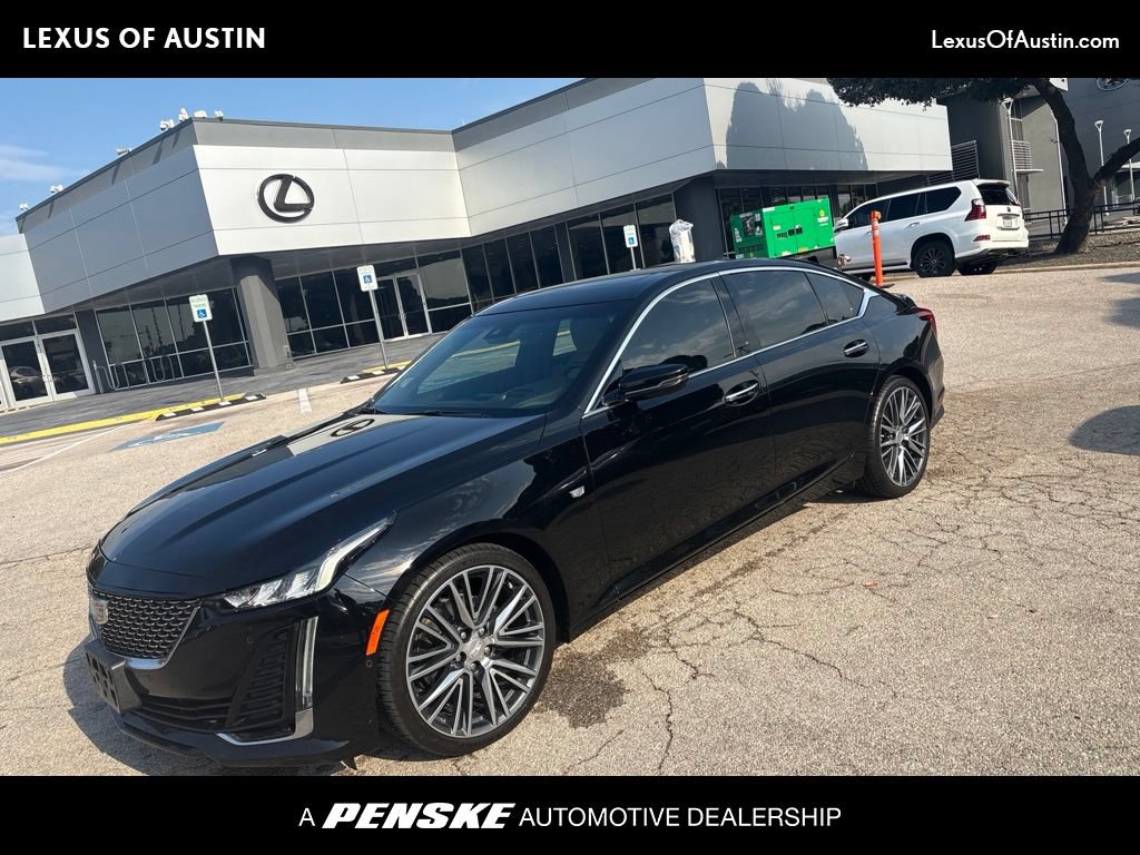 Used 2023 Cadillac CT5 Premium Luxury w/ Parking Package RWD image 1