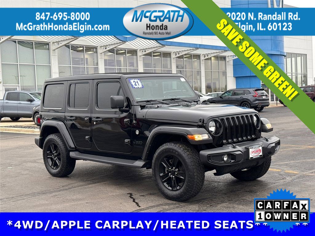 Used 2021 Jeep Wrangler Unlimited Sahara image 1