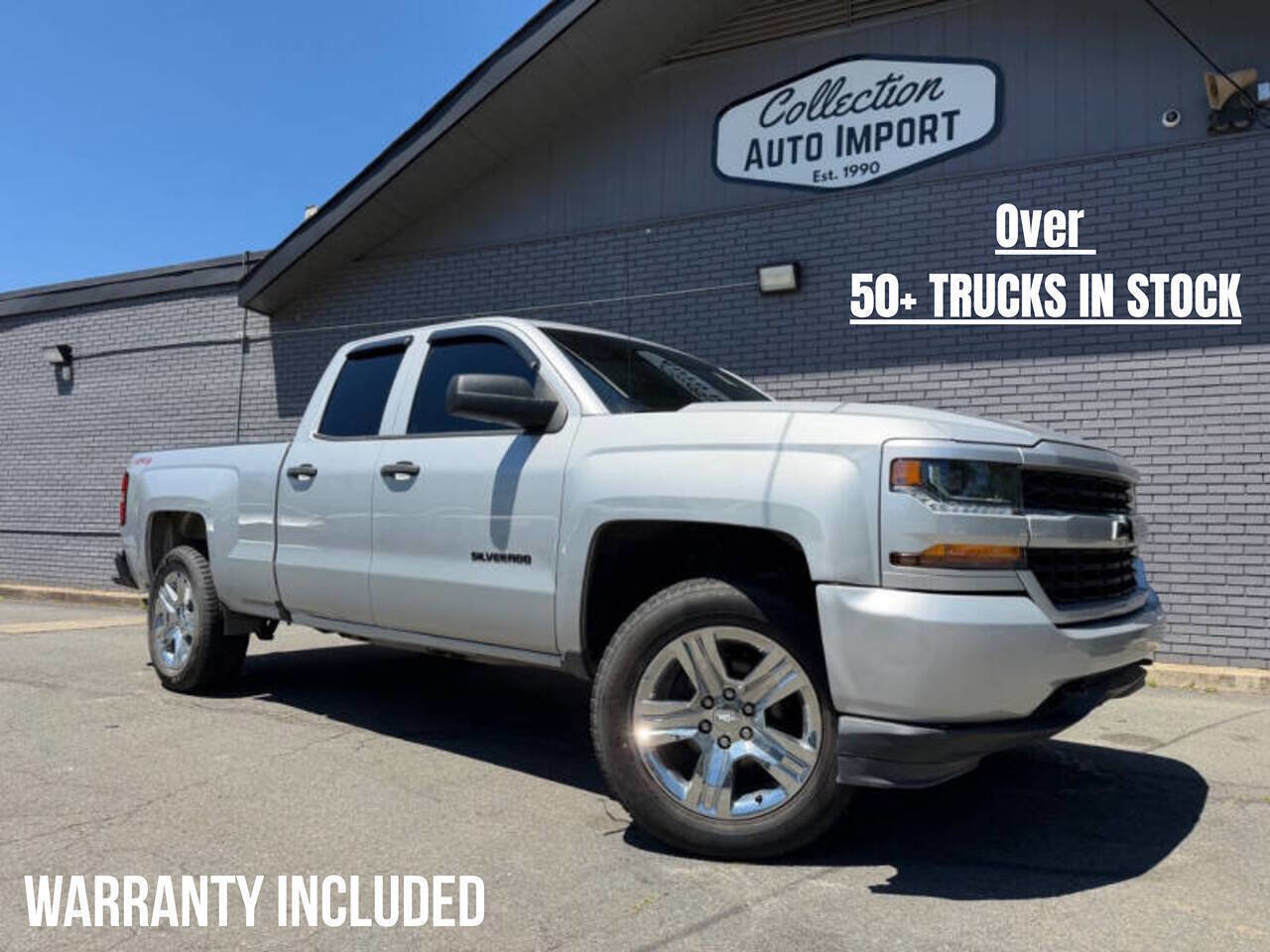 Used 2017 Chevrolet Silverado 1500 Custom w/ Custom Convenience Package AWD/4WD image 1
