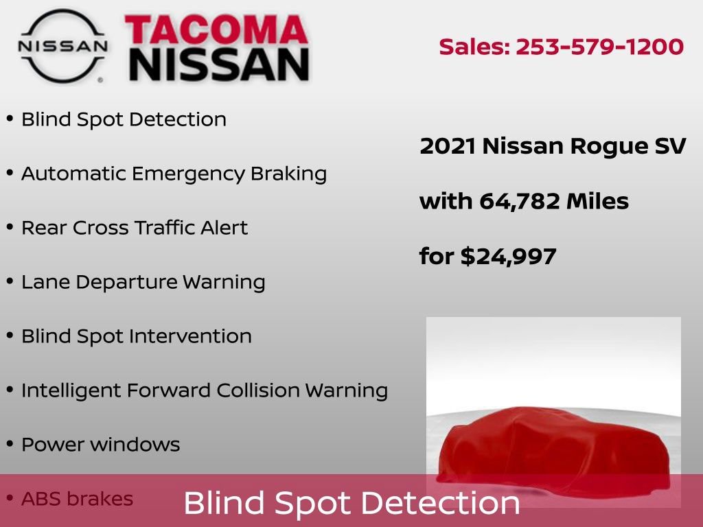 Used 2021 Nissan Rogue SV w/ Premium Package image 3