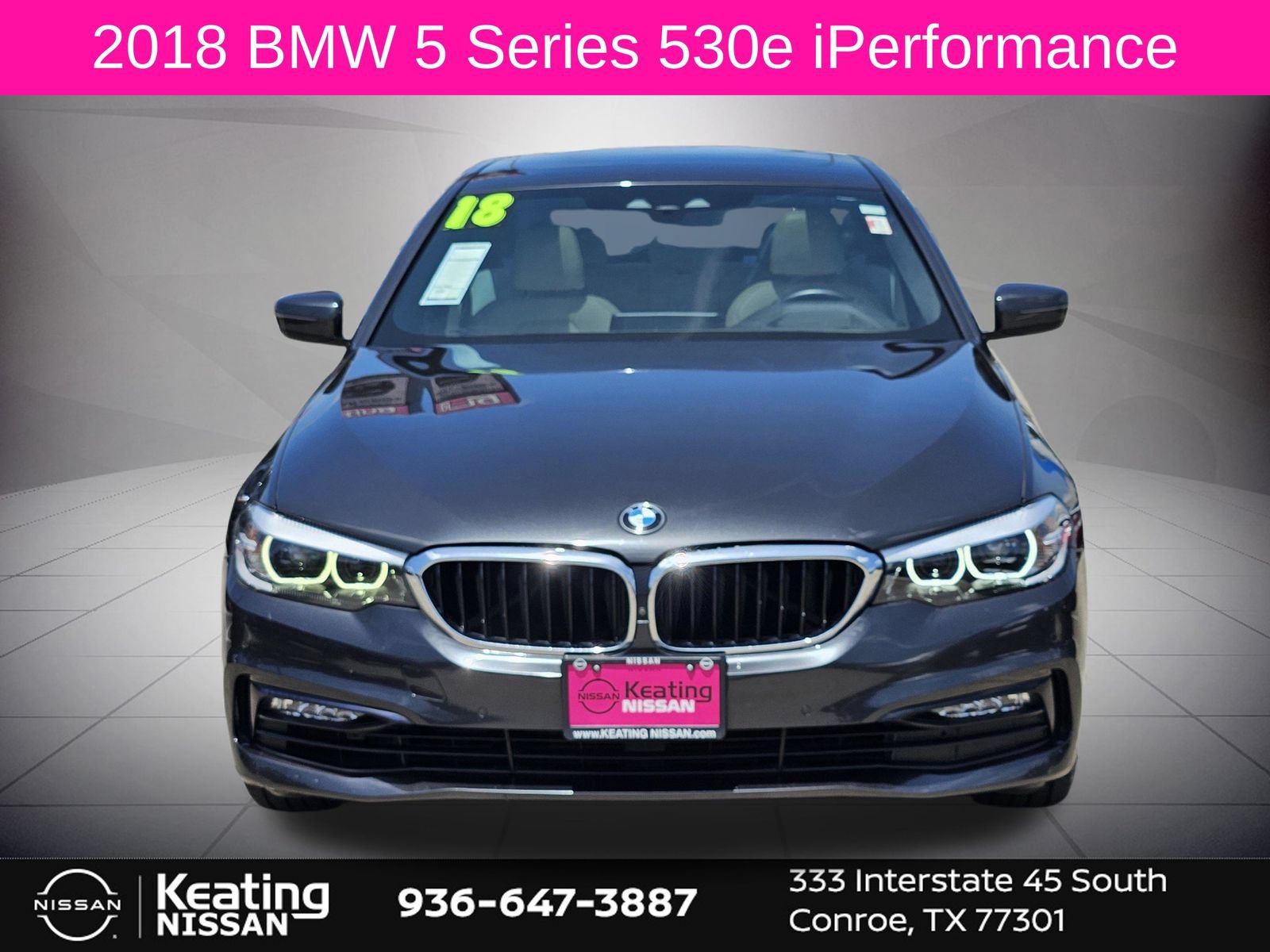 Used 2018 BMW 530e RWD image 2