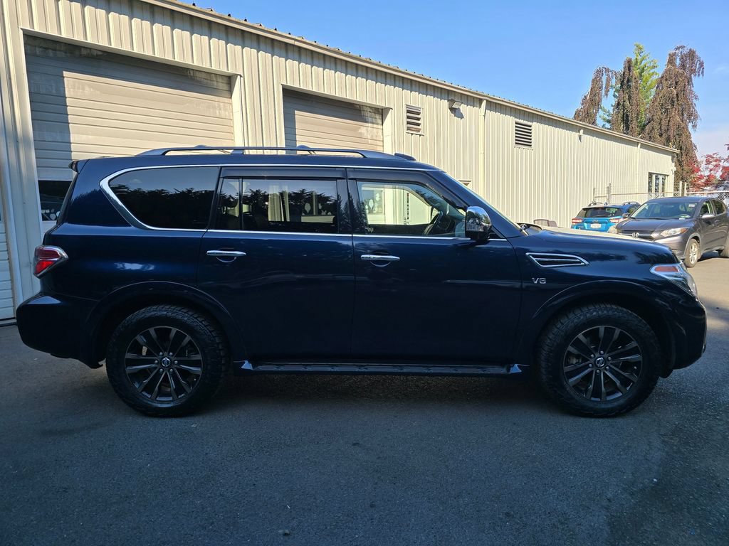 Used 2019 Nissan Armada Platinum w/ Captain's Chairs Package AWD/4WD image 3