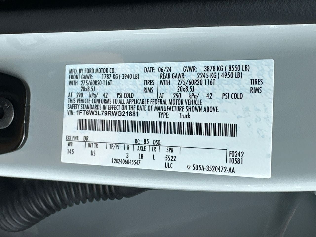 Certified 2024 Ford F150 Lightning Flash AWD/4WD image 35