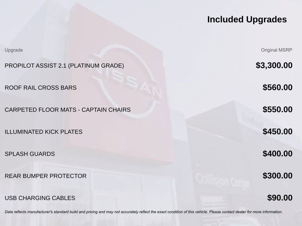 New 2025 Nissan Armada Platinum image 7