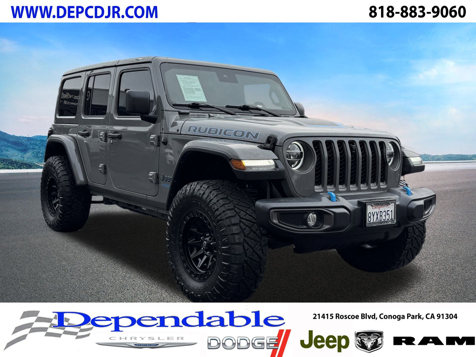 Used 2021 Jeep Wrangler Unlimited Rubicon 4xe w/ Cold Weather Group