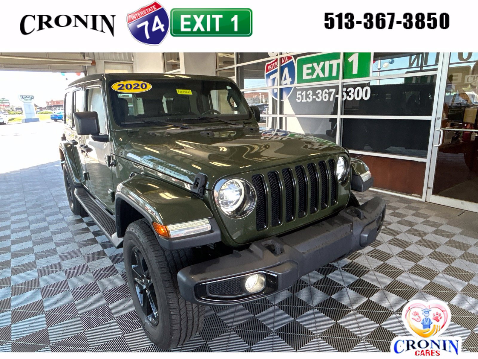 Used 2020 Jeep Wrangler Unlimited Sahara