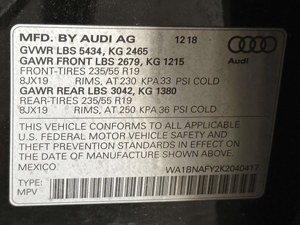 Used 2019 Audi Q5 2.0T Premium Plus w/ Premium Plus Package image 30