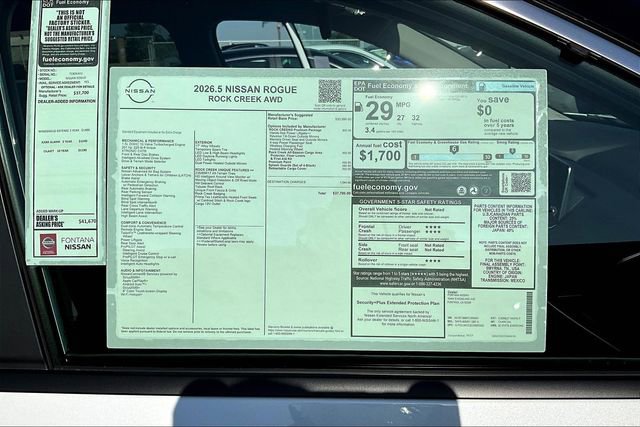 New 2026 Nissan Rogue SV image 13