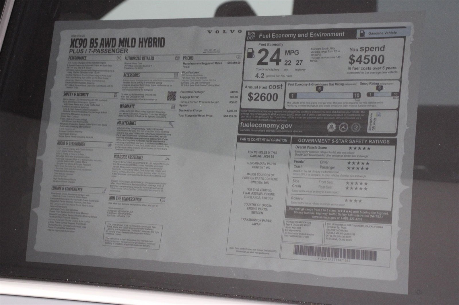 New 2026 Volvo XC90 B5 Plus image 18